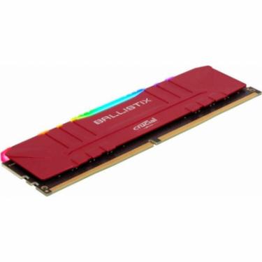 Модуль памяти для компьютера Micron DDR4 16GB 3000 MHz Ballistix Red RGB Фото 1