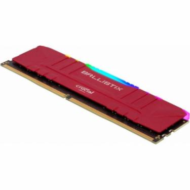Модуль памяти для компьютера Micron DDR4 16GB 3000 MHz Ballistix Red RGB Фото 2