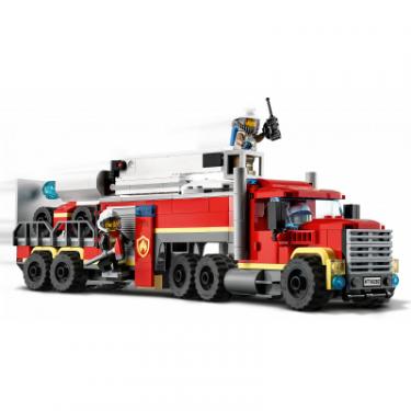 Конструктор LEGO City Fire Пожарный командный пункт 380 деталей Фото 4