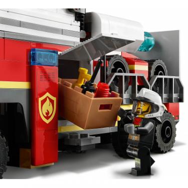 Конструктор LEGO City Fire Пожарный командный пункт 380 деталей Фото 5