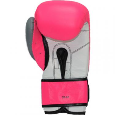 Боксерские перчатки Thor Typhoon 16oz Pink/White/Grey Фото 2