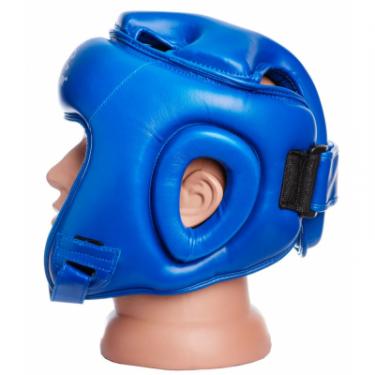 Боксерский шлем PowerPlay 3045 L Blue Фото 2