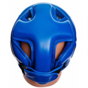 Боксерский шлем PowerPlay 3045 L Blue Фото 4