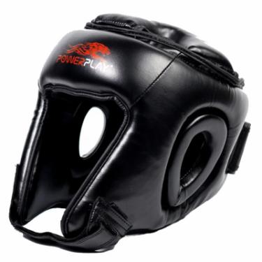 Боксерский шлем PowerPlay 3045 M Black Фото 1