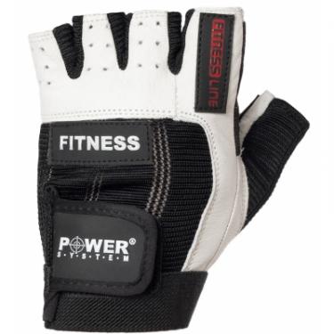Перчатки для фитнеса Power System Fitness PS-2300 Black/White M Фото 2