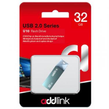 USB флеш накопитель AddLink 32GB U10 Blue USB 2.0 Фото 2
