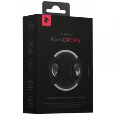 Наушники 2E RainDrops Light True Wireless Waterproof Mic Black Фото 4