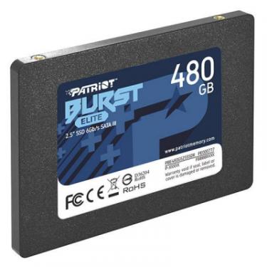 Накопитель SSD Patriot 2.5" 480GB Burst Elite Фото 1