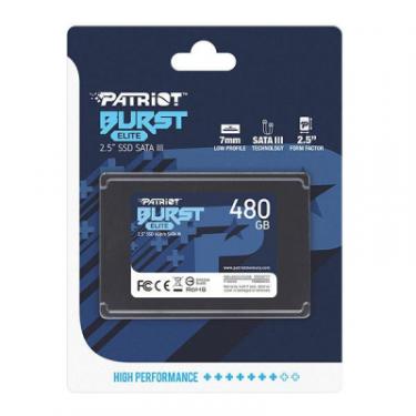 Накопитель SSD Patriot 2.5" 480GB Burst Elite Фото 3