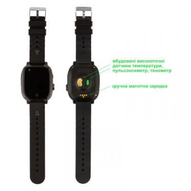 Смарт-часы Amigo GO005 4G WIFI Kids waterproof Thermometer Black Фото 4