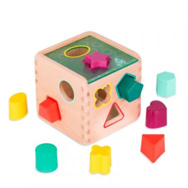 Развивающая игрушка Battat деревянная игрушка-сортер - Волшебный куб Фото