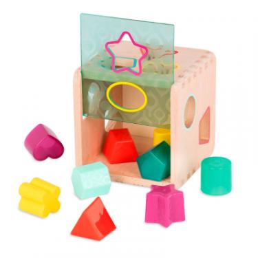 Развивающая игрушка Battat деревянная игрушка-сортер - Волшебный куб Фото 2