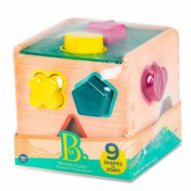 Развивающая игрушка Battat деревянная игрушка-сортер - Волшебный куб Фото 3