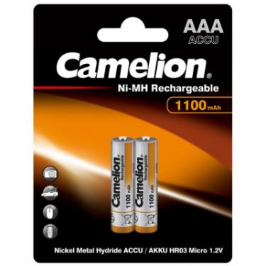 Аккумулятор Camelion AAA 1100mAh Ni-MH * 2 R03-2BL Фото