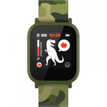 Смарт-часы Canyon CNE-KW33GB Kids smartwatch Green My Dino Фото 1
