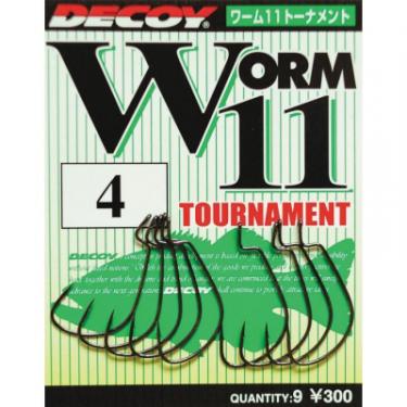Крючок Decoy Worm11 Tournament 04 (9 шт/уп) Фото