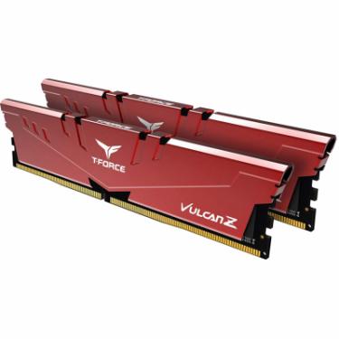 Модуль памяти для компьютера Team DDR4 16GB (2x8GB) 3200 MHz T-Force Vulcan Z Red Фото 1