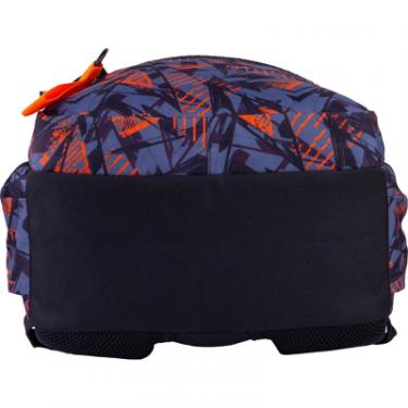 Рюкзак школьный GoPack Сity 161-1 черный, оранжевый Фото 5