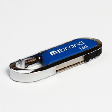 USB флеш накопитель Mibrand 16GB Aligator Blue USB 2.0 Фото