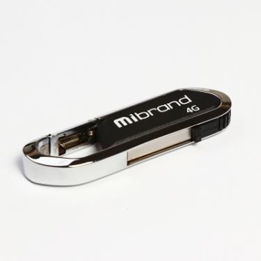 USB флеш накопитель Mibrand 4GB Aligator Black USB 2.0 Фото