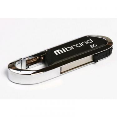 USB флеш накопитель Mibrand 8GB Aligator Black USB 2.0 Фото