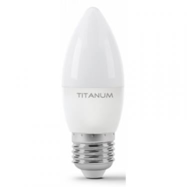 Лампочка TITANUM C37 6W E27 4100K 220V Фото