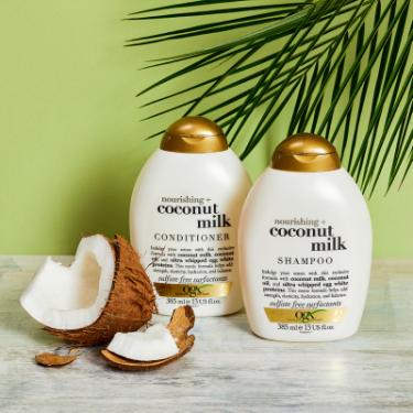 Шампунь OGX Coconut Milk Питательный с кокосовым молоком 385 м Фото 6