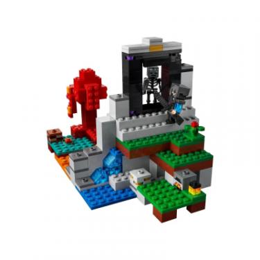 Конструктор LEGO Minecraft Разрушенный портал 316 деталей Фото 4