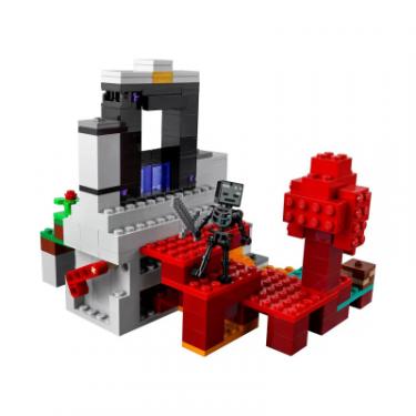 Конструктор LEGO Minecraft Разрушенный портал 316 деталей Фото 6