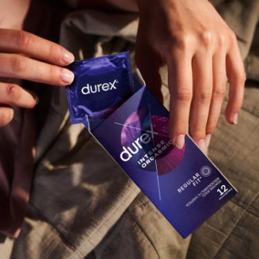 Презервативы Durex Intense Orgasmic рельєфні з стимулюючим гелем-змаз Фото 5