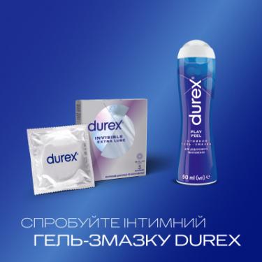 Презервативы Durex Invisible Extra Lube ультратонкі з додатковою змаз Фото 4