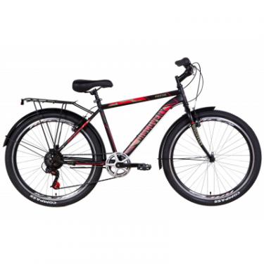 Велосипед Discovery 26" PRESTIGE MAN Vbr рама-18" 2021 Black/Red Фото
