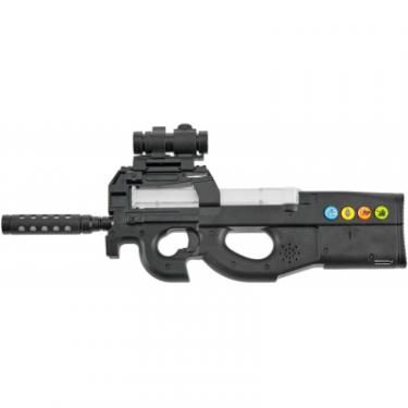 Игрушечное оружие ZIPP Toys Автомат свето-звуковой FN P90, черный Фото 2