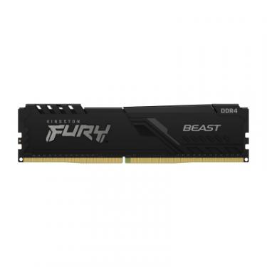 Модуль памяти для компьютера Kingston Fury (ex.HyperX) DDR4 8GB 2666 MHz Fury Beast Black Фото 1