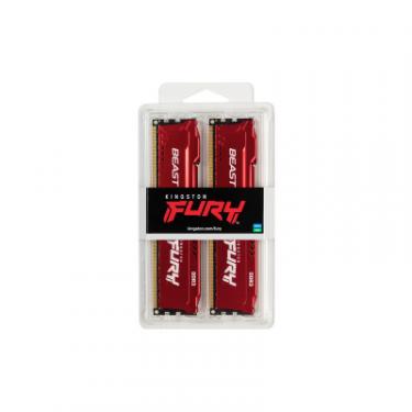 Модуль памяти для компьютера Kingston Fury (ex.HyperX) DDR3 8GB (2x4GB) 1600 MHz Fury Beast Red Фото 4