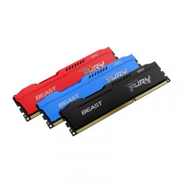 Модуль памяти для компьютера Kingston Fury (ex.HyperX) DDR3 8GB (2x4GB) 1600 MHz Fury Beast Red Фото 6
