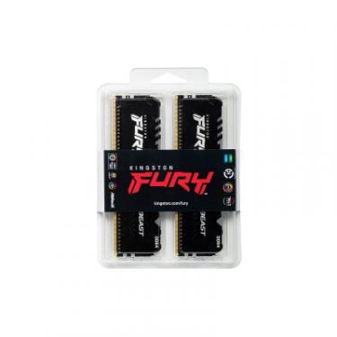 Модуль памяти для компьютера Kingston Fury (ex.HyperX) DDR4 16GB (2x8GB) 3600 MHz Fury Beast RGB Фото 4