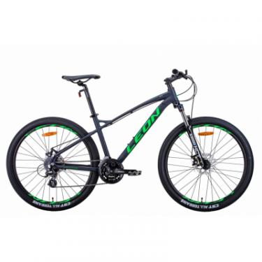 Велосипед Leon 27,5" XC-90 рама-16,5" 2021 Graphite/Green Фото