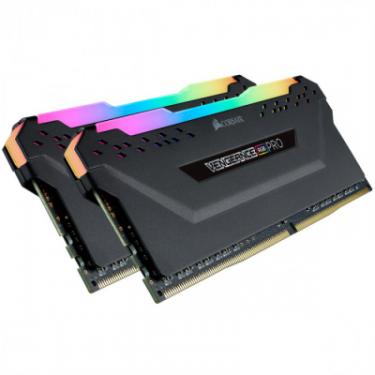 Модуль памяти для компьютера Corsair DDR4 16GB (2x8GB) 3600 MHz Vengeance RGB Pro Black Фото 1