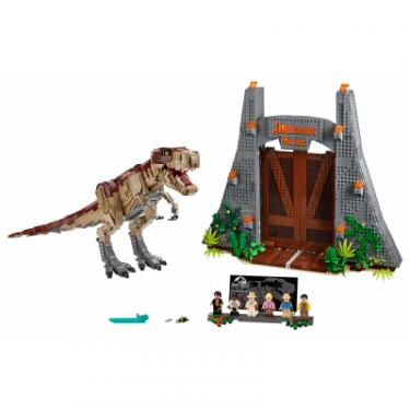 Конструктор LEGO Jurassic World Парк Юрського періоду лють Ті-Рекса Фото 1