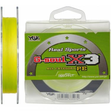 Шнур YGK G-Soul X3 100m Yellow 0.4/0.104mm 6lb Фото