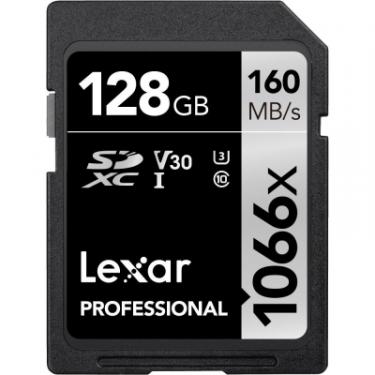 Карта памяти Lexar 128GB SDXC class 10 UHS-II V30 U3 1066x Фото