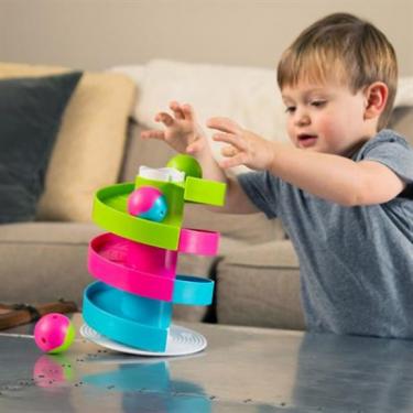 Развивающая игрушка Fat Brain Toys Трек-балансир для шариков Wobble Run Фото 7