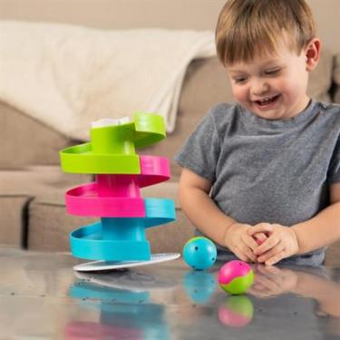 Развивающая игрушка Fat Brain Toys Трек-балансир для шариков Wobble Run Фото 8