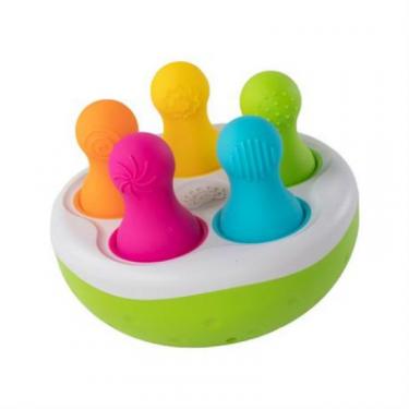 Развивающая игрушка Fat Brain Toys Сортер-балансир Неваляшки Spinny Pins Фото 3