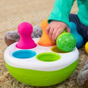 Развивающая игрушка Fat Brain Toys Сортер-балансир Неваляшки Spinny Pins Фото 4