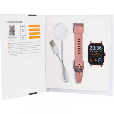 Смарт-часы Amico GO FUN Pulseoximeter and Tonometer pink Фото 3