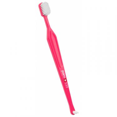 Зубная щетка Paro Swiss S39 мягкая розовая Фото