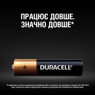Батарейка Duracell AAA лужні 10 шт. в упаковці Фото 3