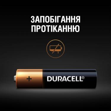 Батарейка Duracell AAA лужні 10 шт. в упаковці Фото 5